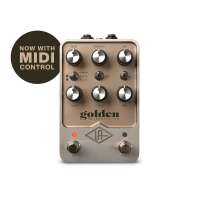Universal Audio UAFX Golden Reverberator Stereo Effects Pedal Universal Audio UAFX Golden Reverberator Stereo Effects Pedal