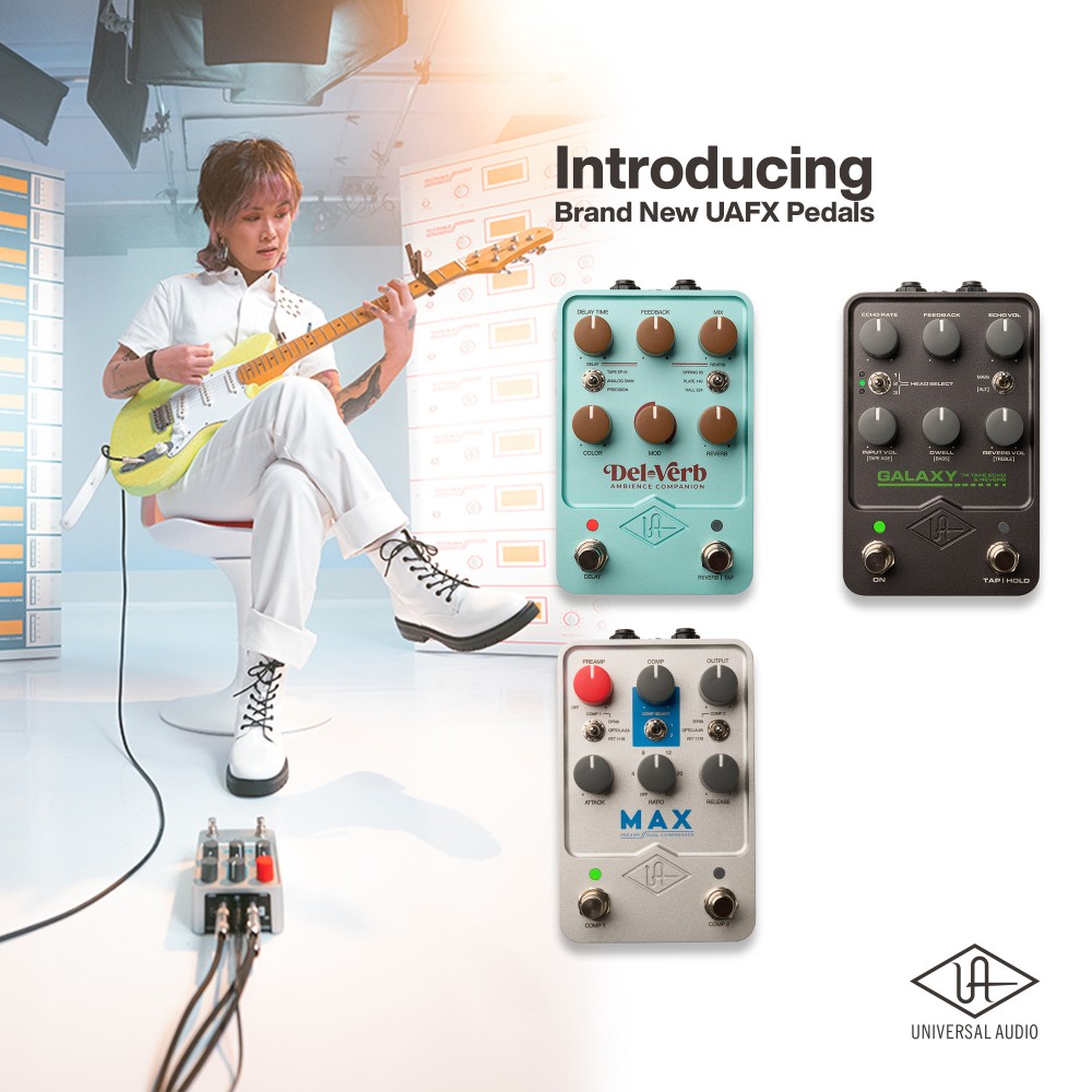 Universal Audio Launches Brand New UAFX Pedals 2023