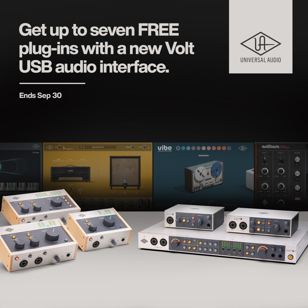 Volt USB + Plug-ins Promo (Aug 2026)