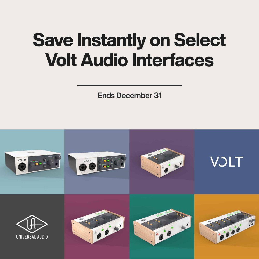 VOLT USB Recording Studio Instant Savings Event 