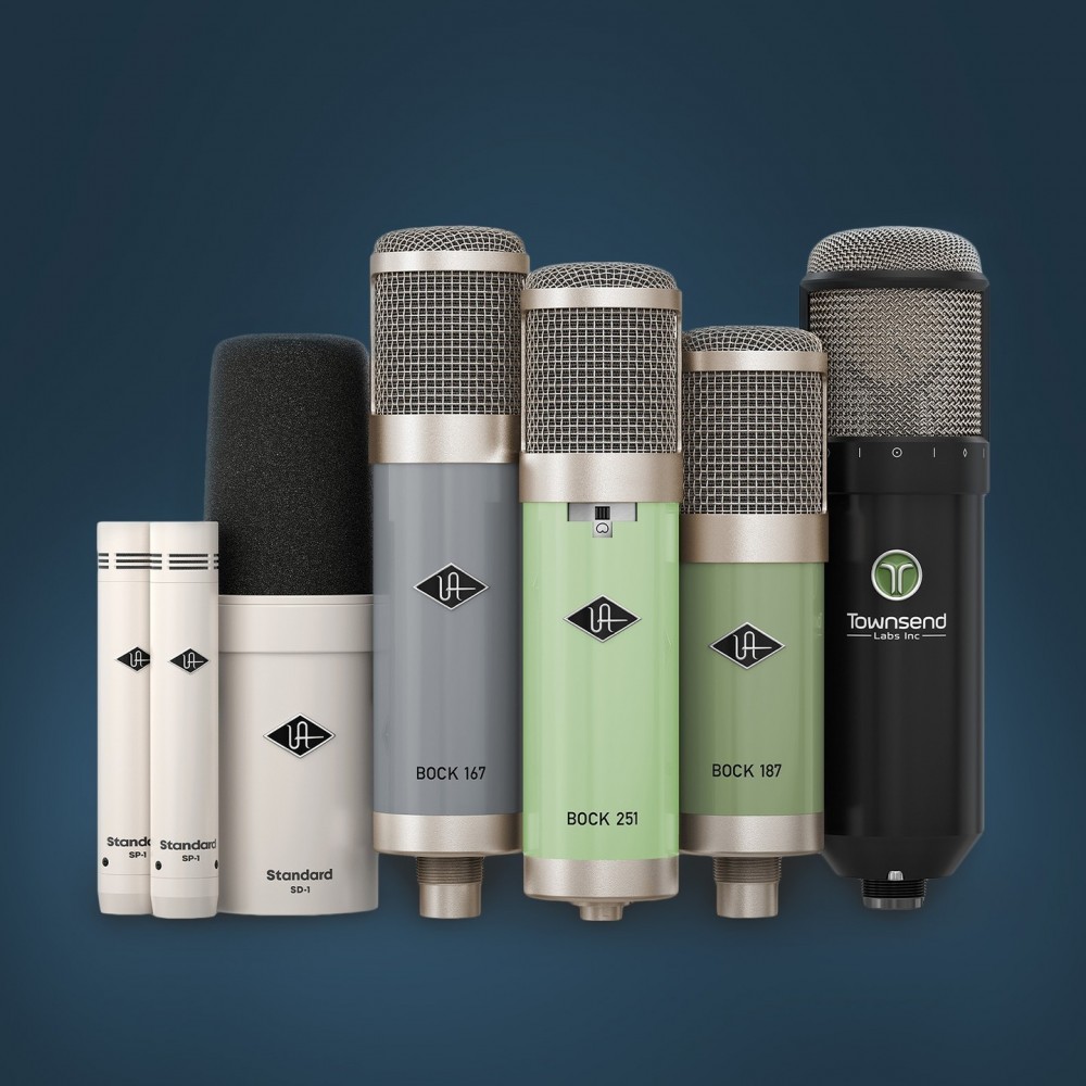 Universal Audio Launches Professional Microphones