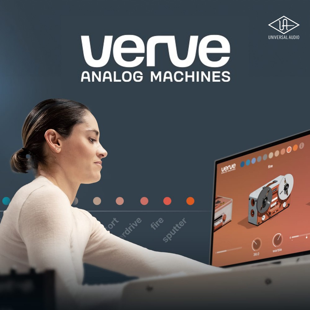 Verve Analog Machines from Universal Audio