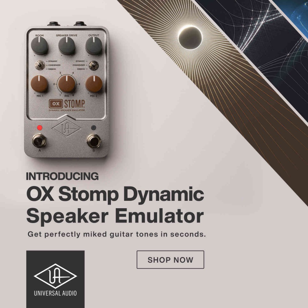 Universal Audio Launches UAFX OX Stomp 