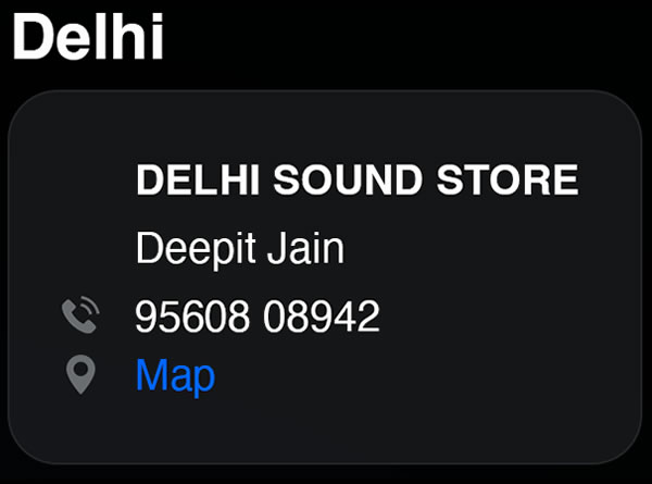 Delhi Sound Store